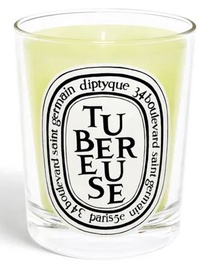 Свеча, ароматическая Diptyque Scented Candle Tubereuse, 60 час, 190 г, 100 мм x 80 мм