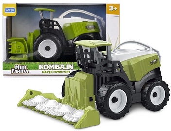 Игрушечный комбайн Artyk Mini Farm, зеленый