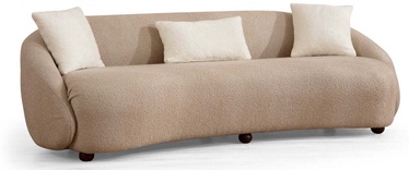 Dīvāns Hanah Home Napoli 3 Seat, gaiši brūna, 230 x 94 cm x 75 cm