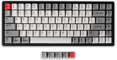 Колпачки клавиш Keychron K2 PBT Retro Mac OEM, белый/красный/серый