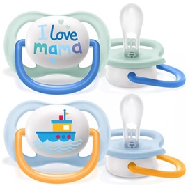 Соска Philips Avent Ultra Air Happy Ultra Air Happy, 0 мес., 2 шт.