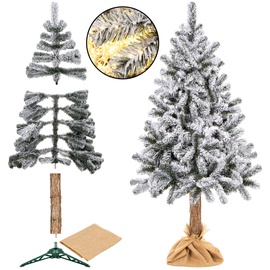 Mākslīgā eglīte Springos Snow CT0139, 220 cm, ar statīvu
