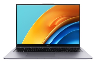 Nešiojamas kompiuteris Huawei MateBook D16 RolleF-W5651D, i5-12450H, 8 GB, 512 GB, 16 ", Intel UHD Graphics, pilka