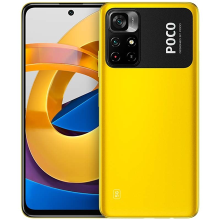 Mobilais telefons Xiaomi Poco M4 Pro 5G, dzeltena, 4GB/64GB