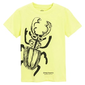 T-krekls pavasaris/vasara, zēniem Cool Club CCB2810926, dzeltena, 104 cm