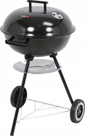 Reisi/pikniku grill Lund, must/kroom, 45 cm