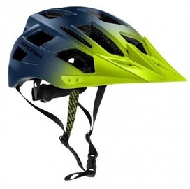 Ķivere velobraukšanai Spokey 941260 Pointer M, zila/zaļa, M, 580 - 610 mm