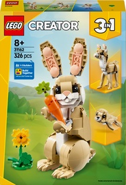 Конструктор LEGO® Creator 3in1 Cute Bunny 31162, 326 шт.