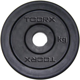 Disku svari Toorx Rubber Coated Weight Plate, 10 kg