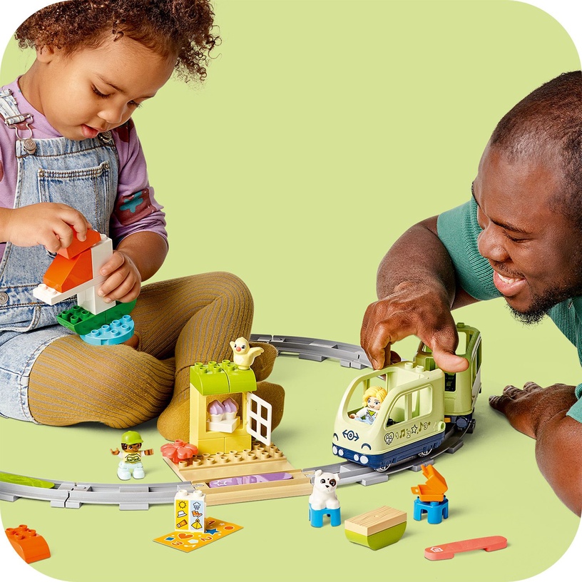 Konstruktor LEGO® Duplo Interaktiivse seikluse rong 10427, 57 tk