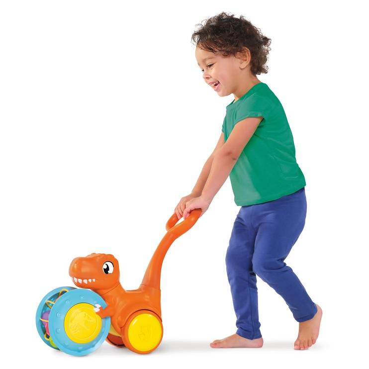 Игрушка-каталка Tomy Jurrassic World Pic & Push T. Rex E73254, 40 см