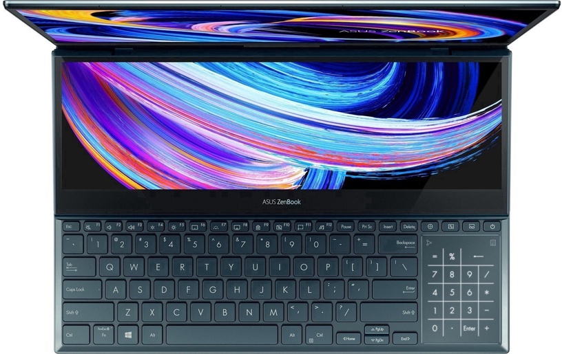 Sülearvuti Asus ZenBook Pro Duo 15 OLED UX582ZM-H2030X 90NB0VR1-M00490, i7-12700H, 32 GB, 1 TB, 15.6 "