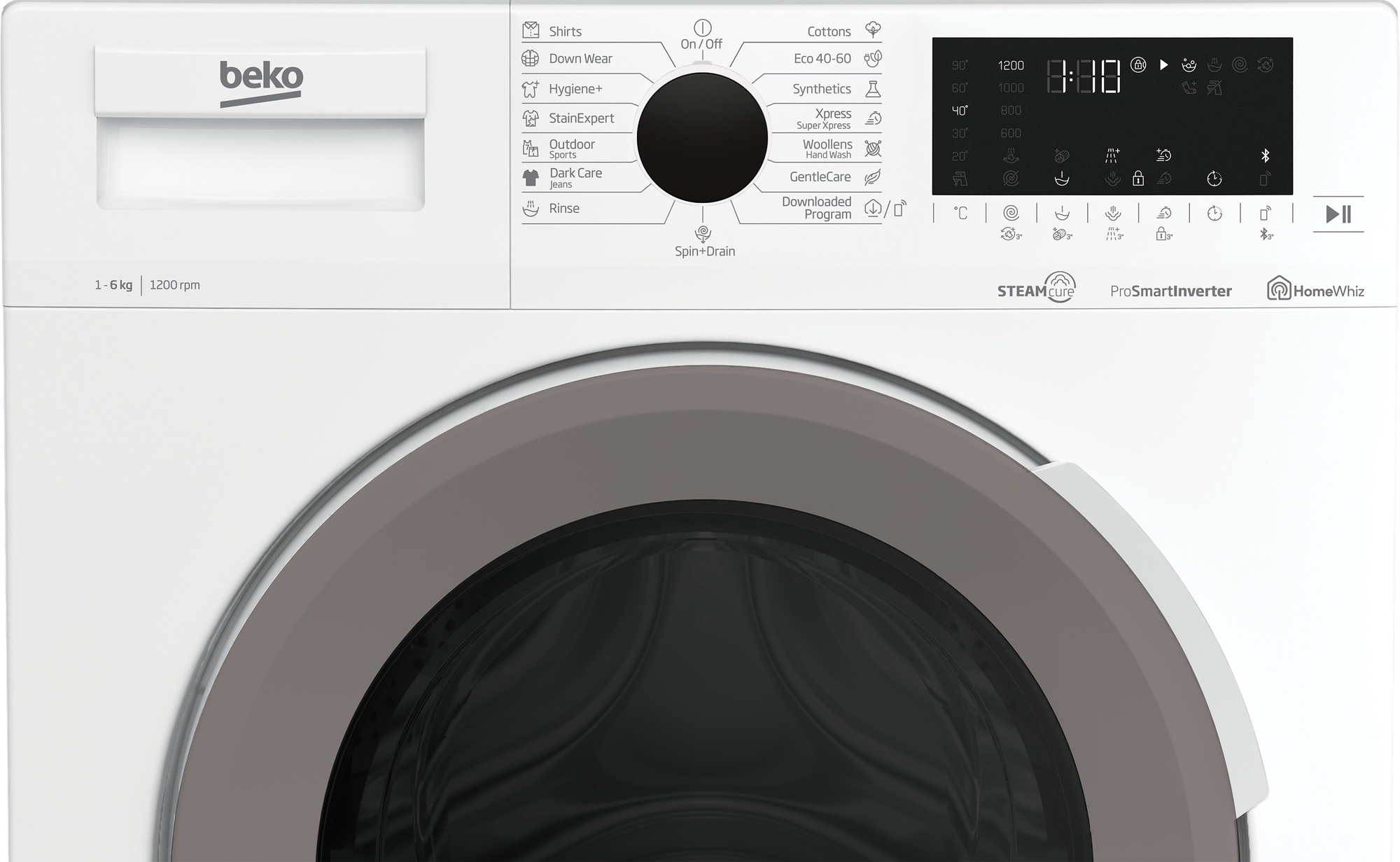 Стиральная машина Beko WUE6636CXA, 6 кг, белый - Ksenukai.lv