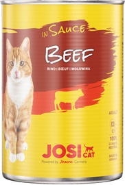 Šlapias kačių maistas Josera JosiCat Beef In Sauce, jautiena, 0.415 kg