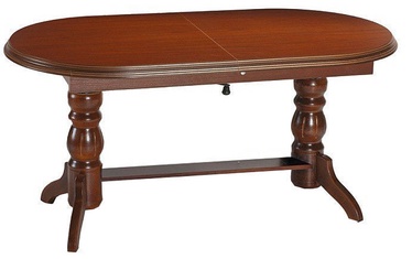 Столи Signal Meble Classic Daniel 120 - 160 cm x 70 cm x 62 - 75 cm, коричневый (товар с дефектом/недостатком)/01