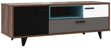 TV-laud Forte Raven, mitmevärviline, 52.2 cm x 154.5 cm x 54.4 cm