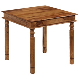 Söögilaud VLX 246251, pruun, 800 mm x 800 mm x 770 mm