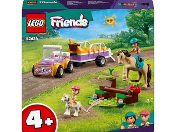 Konstruktor LEGO® Friends Hobuse ja poni haagis 42634