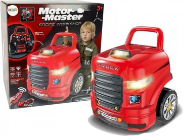 Детский набор инструментов Lean Toys Motor Master Engine Workshop, красный
