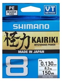 Леска Shimano Kairiki 8, 15000 см, 150 м