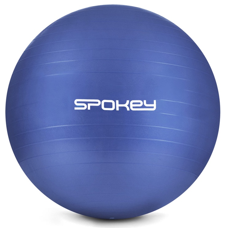 Гимнастический мяч Spokey, синий, 65 см