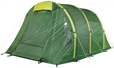 Četrvietīga telts Hannah Barrack 4 10001878HHX, zaļa