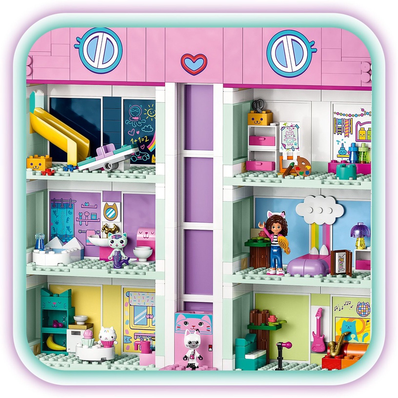 Konstruktor LEGO® Gabby's Dollhouse™ Gabby nukumaja 10788, 498 tk