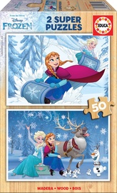 Деревянный пазл Educa Frozen 16802, 100 шт.