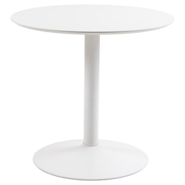 Kafijas galdiņš Actona Ibiza 61531, balta, 800 mm x 800 mm x 750 mm