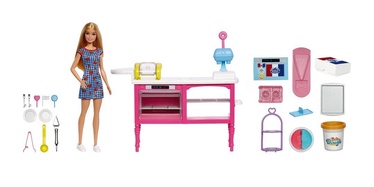 Lelle Mattel Barbie Buddys Cafe HJY19, 29 cm