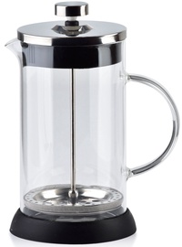 Кофейник Cookini By Mondex Aline French-Press, 1 л, прозрачный/серебристый/черный