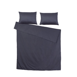 Комплект постельного белья Domoletti Cotton Sateen, синий, 160x200