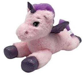 Mīkstā rotaļlieta Tulilo Emily Unicorn, rozā, 30 cm