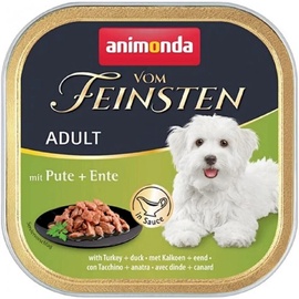Влажный корм для собак Animonda Vom Feinsten with Turkey & Duck, 0.15 кг