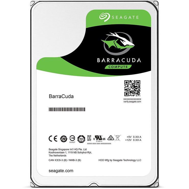 Kietasis diskas (HDD) Seagate Barracuda ST500LM030, 2.5", 500 GB