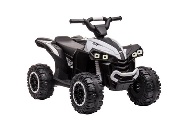 Bērnu elektromobilis - kvadricikls Lean Toys Quad HL568, balta/melna