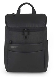 Portatīvā datora mugursoma Gabol Micro 11G410952, melna, 12.88 l, 14"