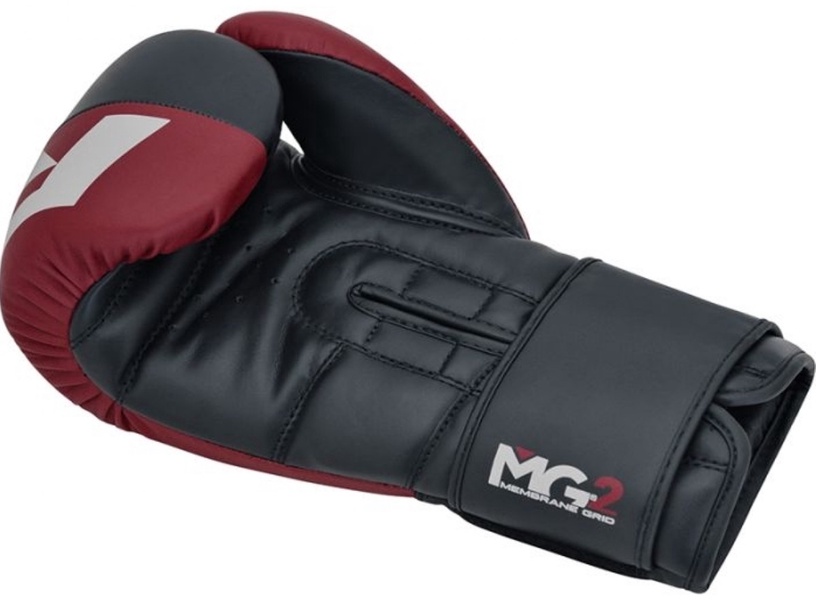 Боксерские перчатки RDX F4 BGR-F4MU-12OZ, красный/темно-синий, 12 oz