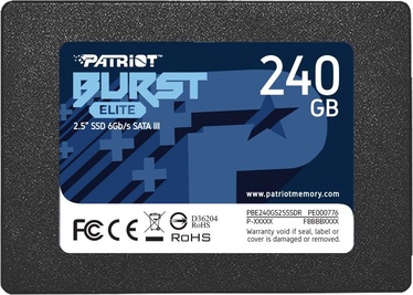 Kietasis diskas (SSD) Patriot Burst Elite PBE240GS25SSDR, 2.5", 240 GB