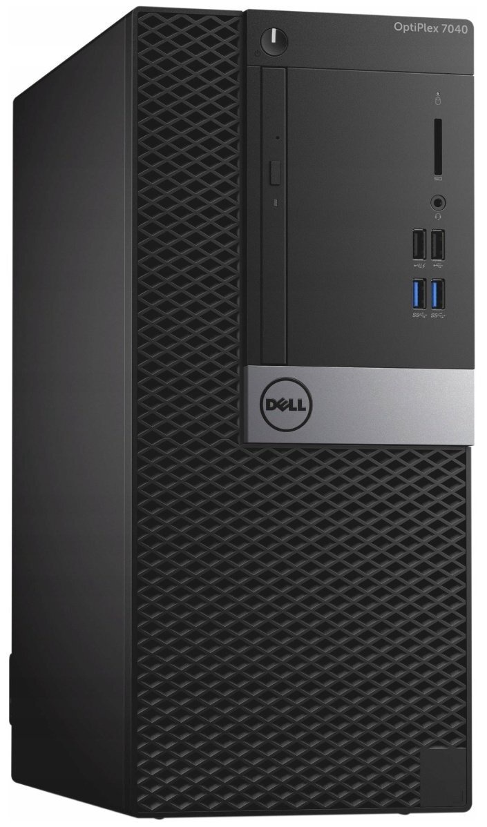 Стационарный компьютер Dell OptiPlex 7040 MT RM30630, oбновленный Intel®  Core™ i7-6700, Intel HD Graphics 530, 16 GB, 2512 GB - 1a.lt