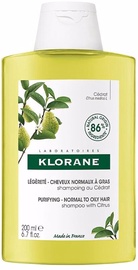 Šampūns Klorane Citrus Purifying, 200 ml