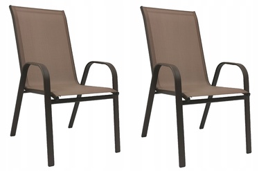 Садовый стул Baleara, коричневый, 65 см x 55 см x 90 см
