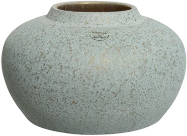 Ваза Home4you Velena KG851658, 16 см, золотой/зеленый