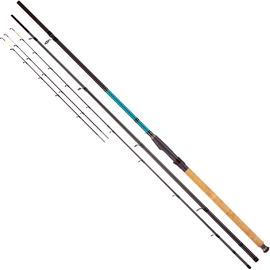 Удочка konger Arcus Pro Feeder 360/120 130004360, 360 см, 376 г, синий/коричневый/черный