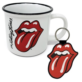 Чашка Pyramid International The Rolling Stones Lips, белый/красный, 300 мл