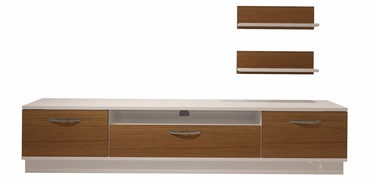 ТВ стол Kalune Design Freestyle 160-BC, ореховый, 40 см x 160 см x 46 см