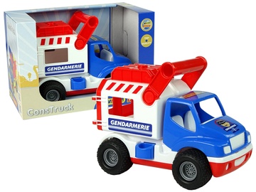 Детская машинка Wader-Polesie ConsTruck 9924, синий/белый/красный