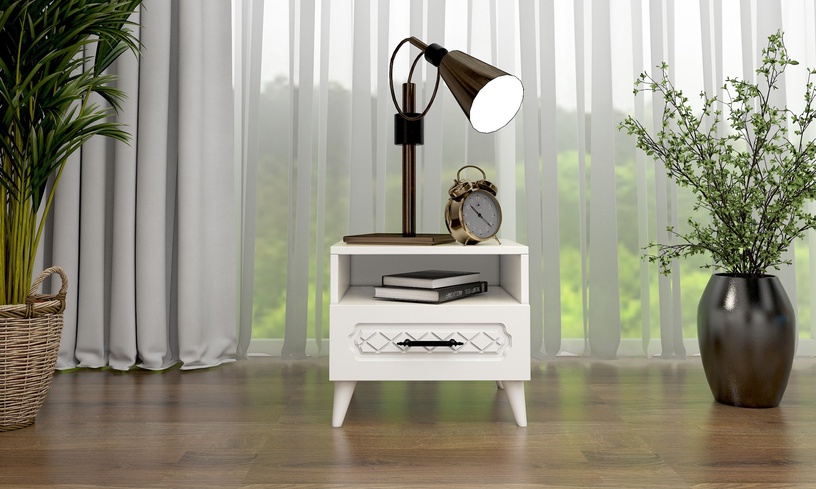 Комплект мебели для спальни Kalune Design Ediz 109, комнатные, белый