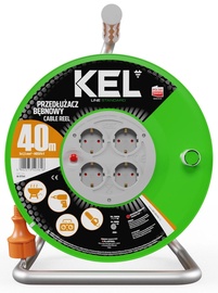 Pikendusjuhe pooliga Kel Standard Line, 4 kohad, 40 m, IP20