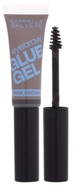 Uzacu tuša Gabriella Salvete Denim Story Brow Style Glue Gel, 6 ml, tumši brūns